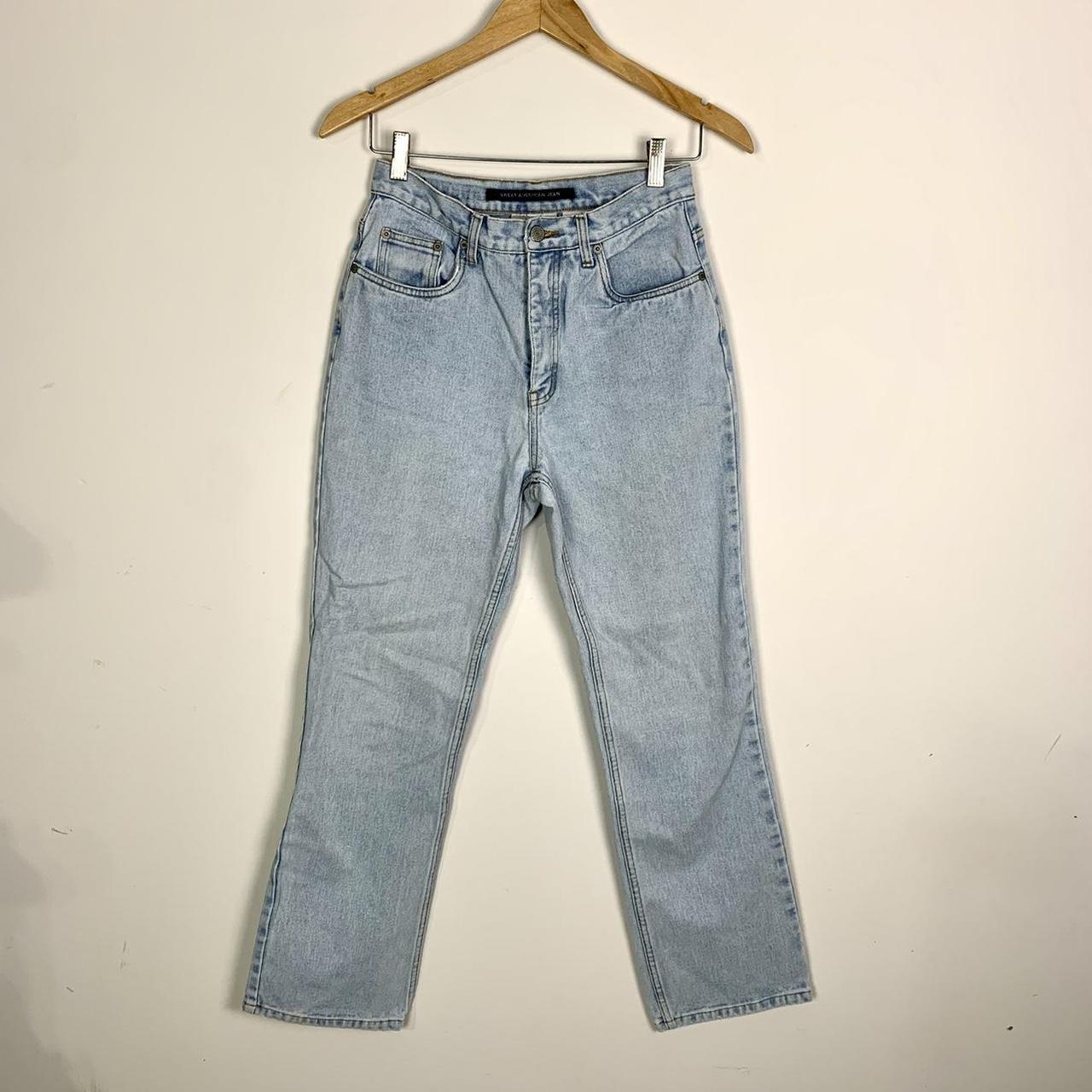 Vintage 90s High Waisted Jeans w super cute - Depop