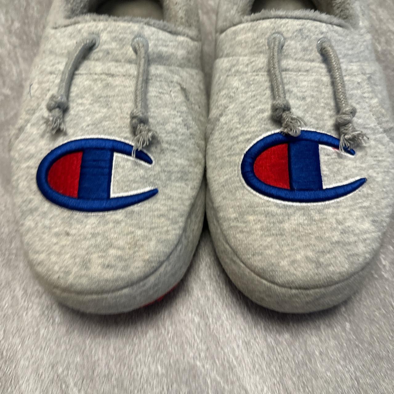 Gray discount champion slippers