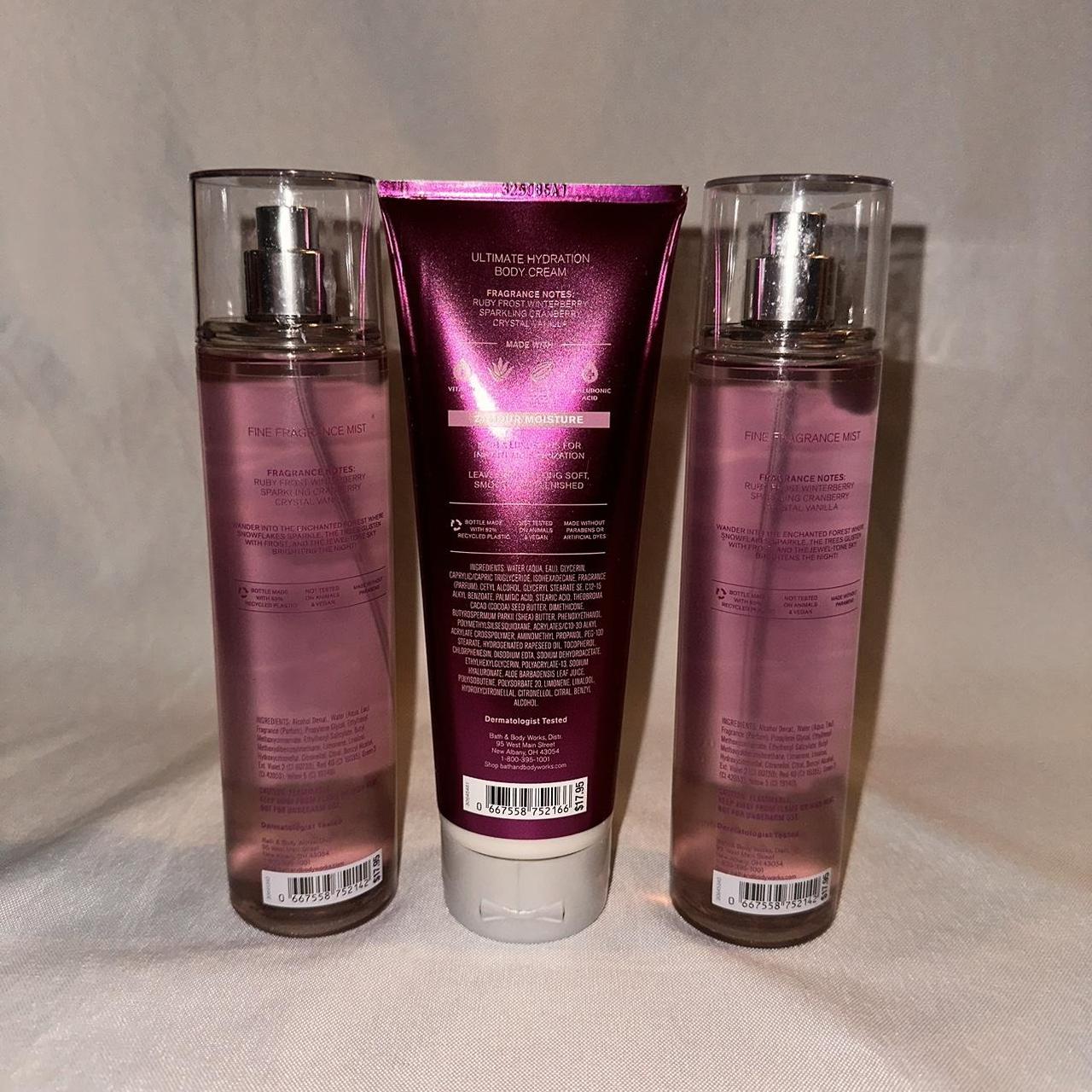 Bath & Body Works WinterBerry Wonder Fragrance Mists... - Depop