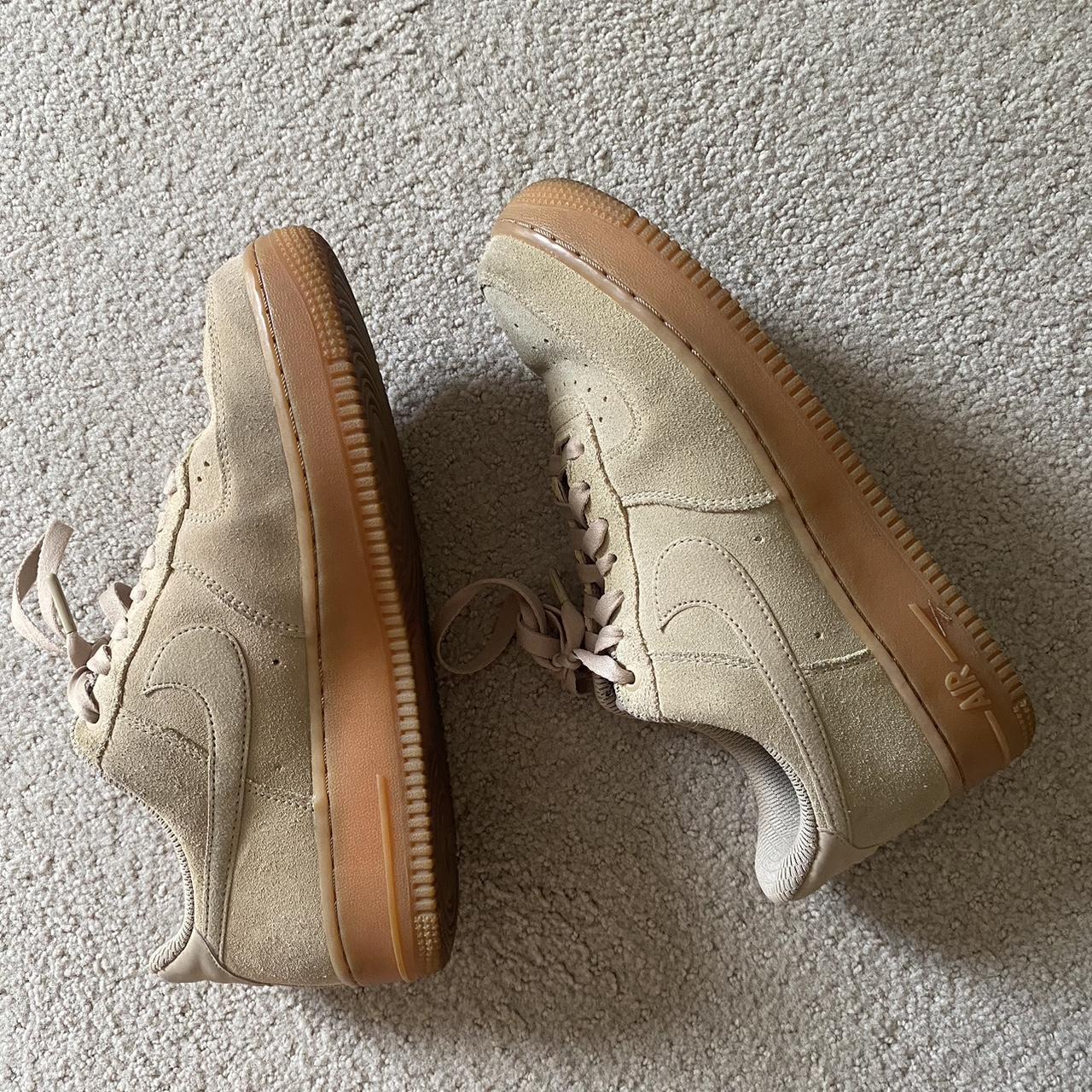 womens nike air force tan