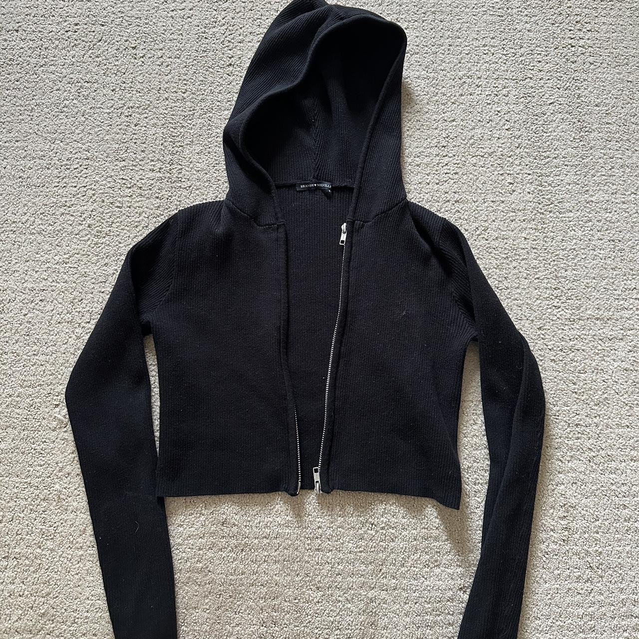  Brandy Melville Zip Up Hoodie