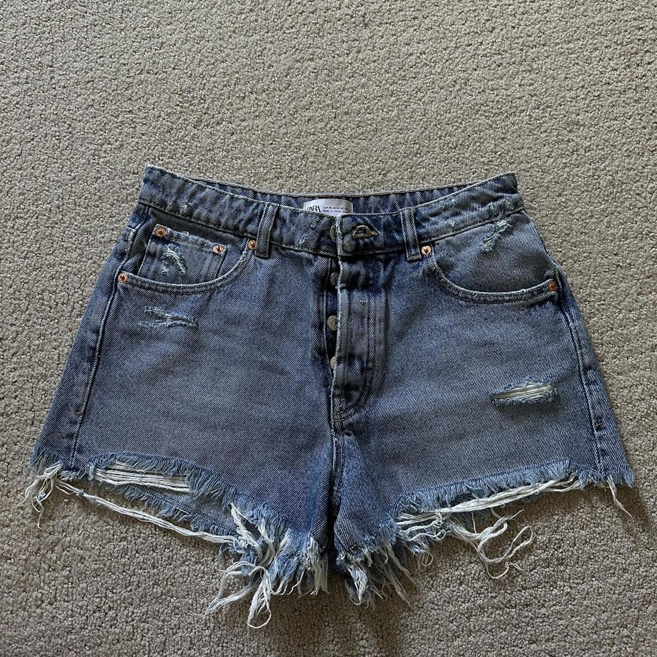 Zara jean shorts - Depop