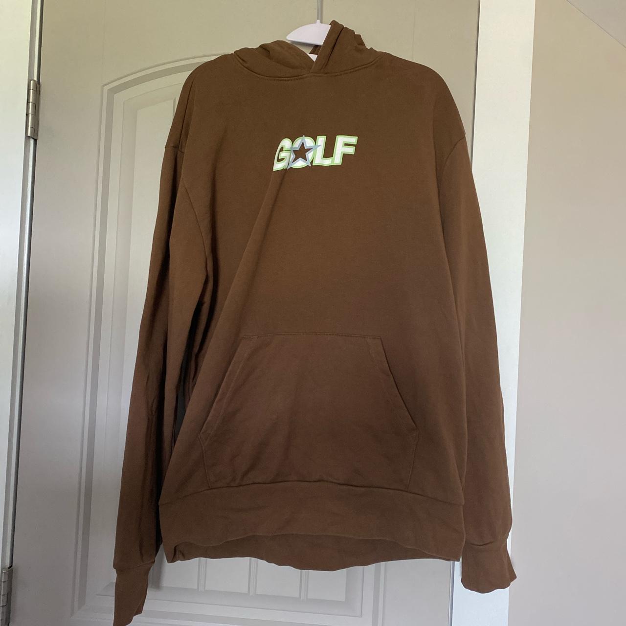 Golf Wang Men's Brown Hoodie Depop