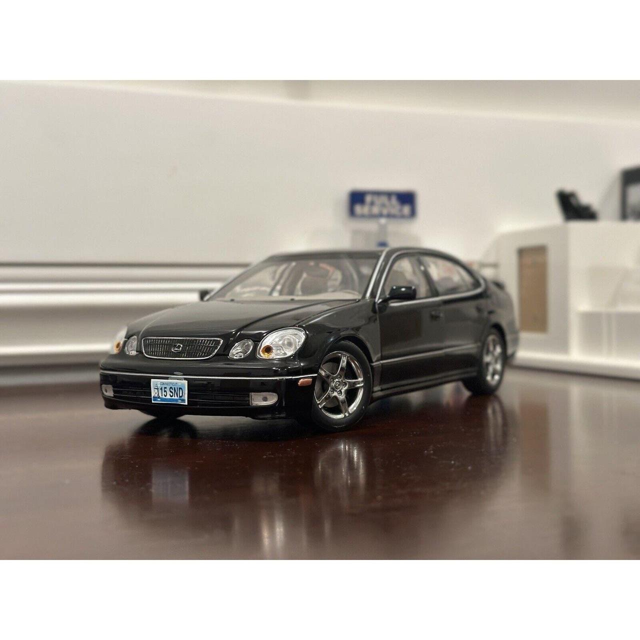 This 1/18 AUTOart Toyota Aristo Lexus GS400 in black... - Depop