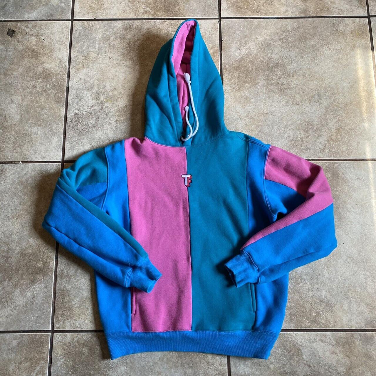 Teddy hot sale multicolor hoodie