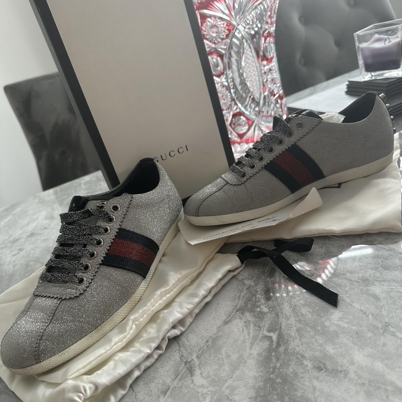 Gucci clearance worn trainers