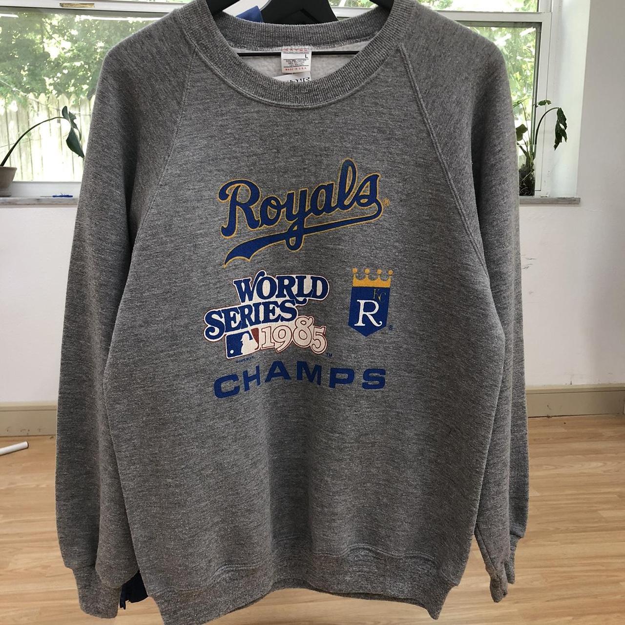 Vintage Kansas City Royals 1985 World Series - Depop