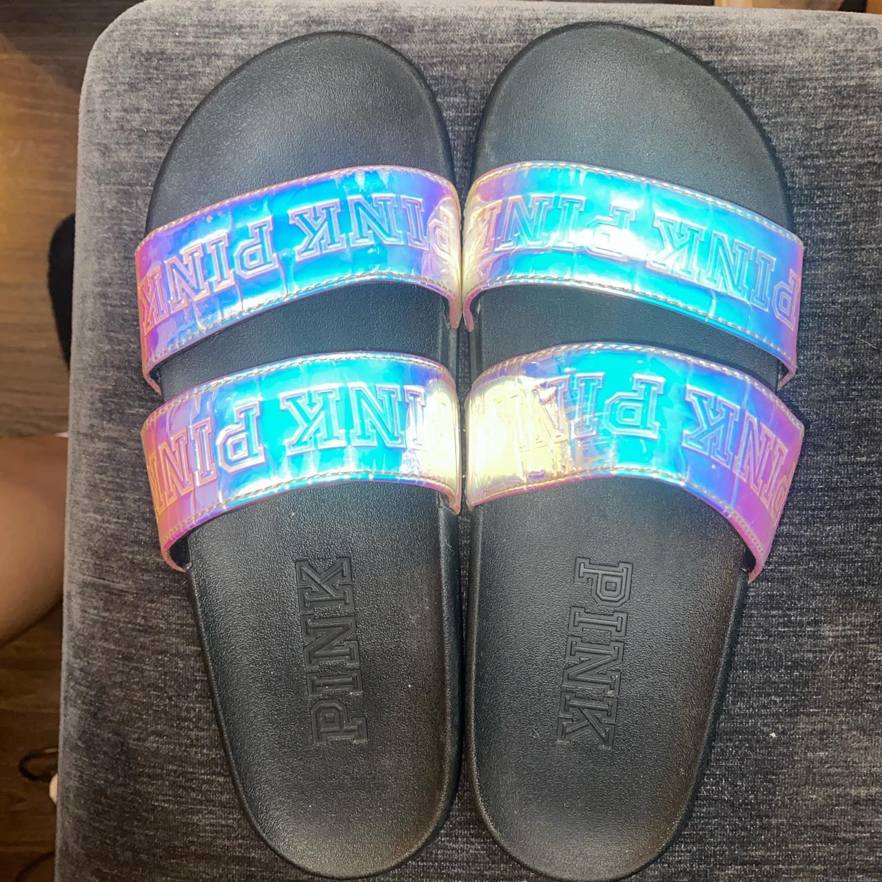 Holographic clearance pink slides