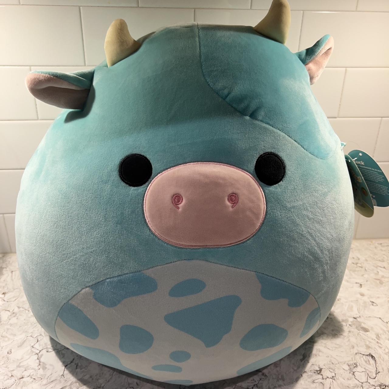 Tuluck ultra rare hot blue cow squishmallow