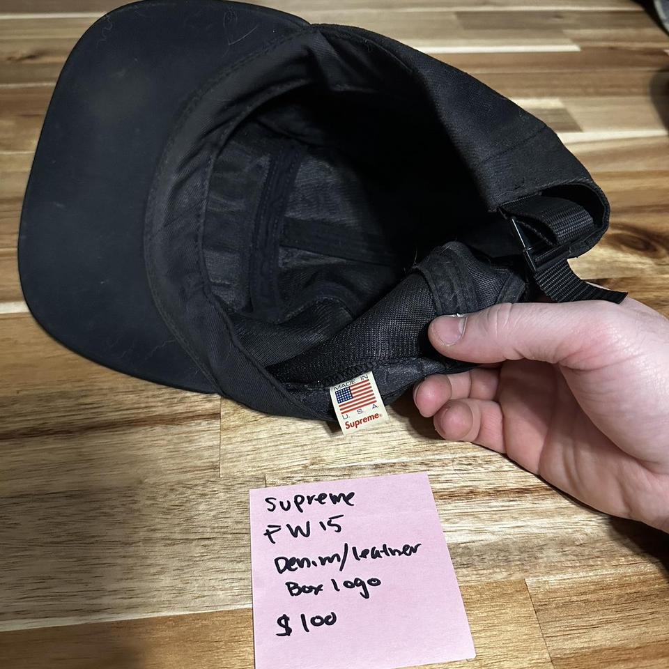 supreme fw15 red sup camp cap | Depop