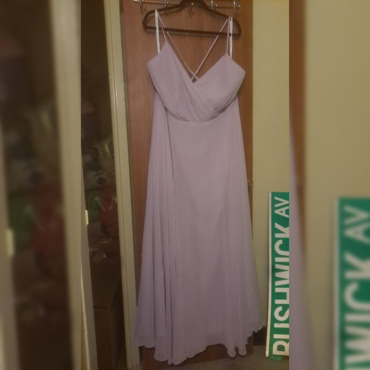 David's bridal lavender clearance dress