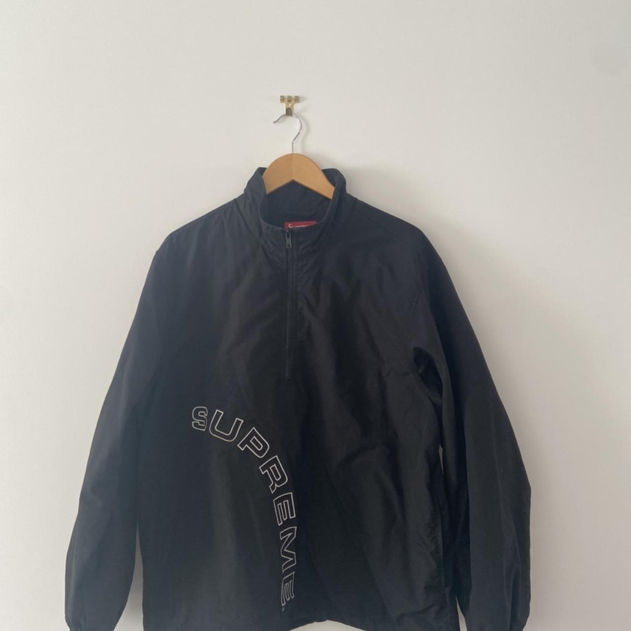 Supreme half cheap zip windbreaker