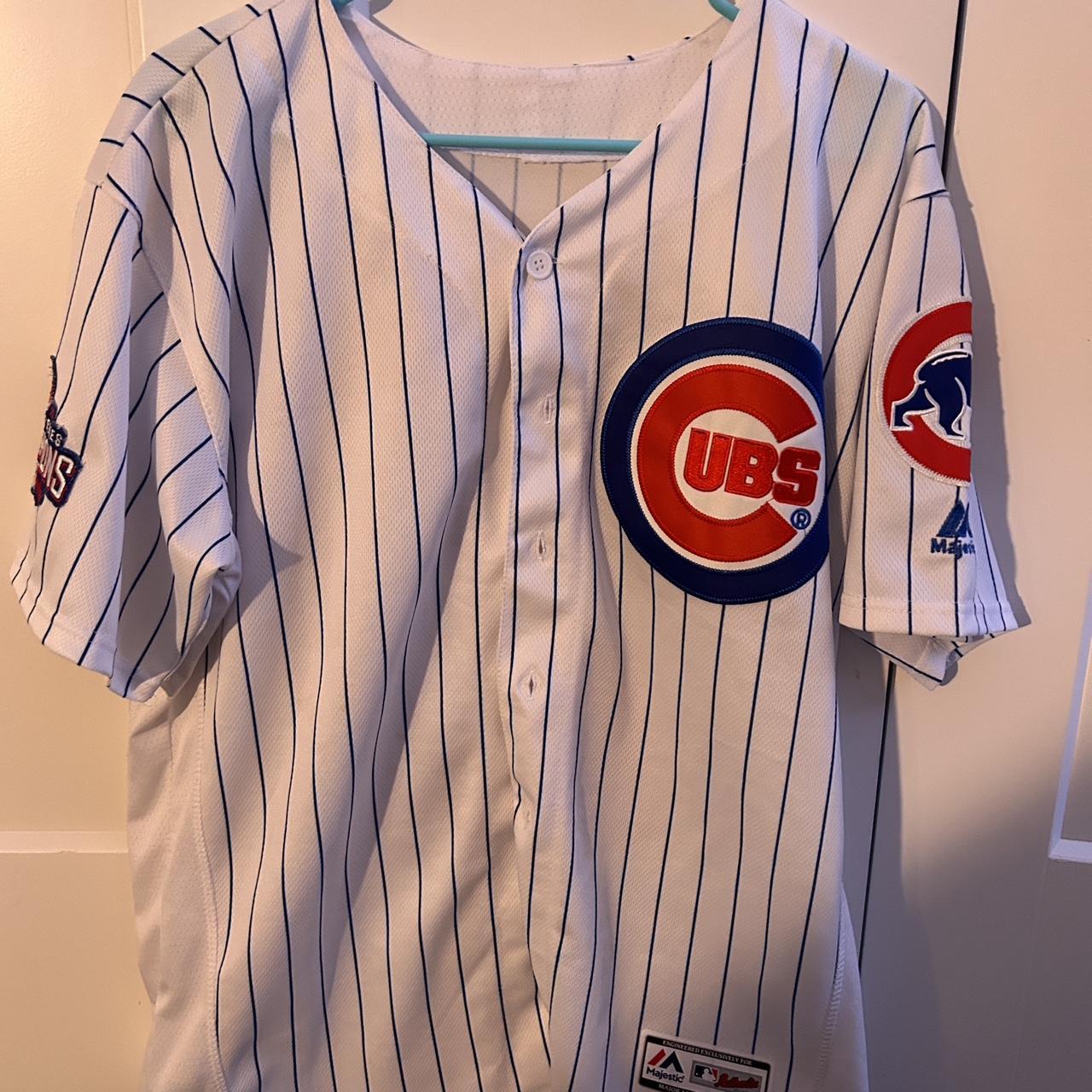 Chicago Cubs Cursive Russell Athletic Diamond - Depop