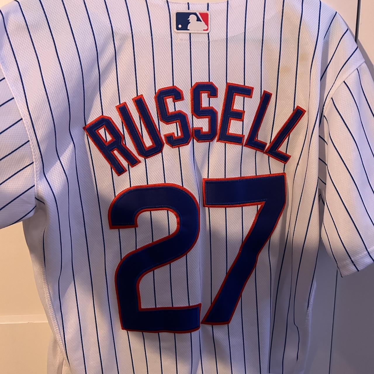 Chicago Cubs Cursive Russell Athletic Diamond - Depop