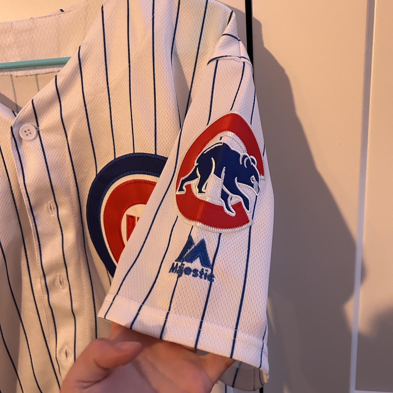 Chicago Cubs Cursive Russell Athletic Diamond - Depop