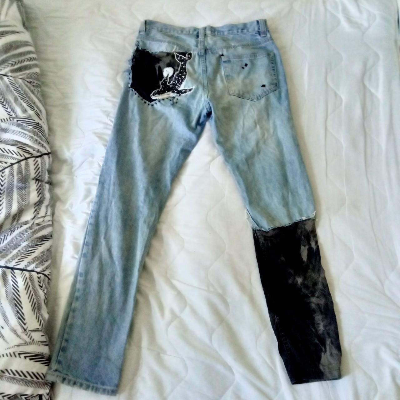 Topman vintage skinny reworked jeans Loads of Depop