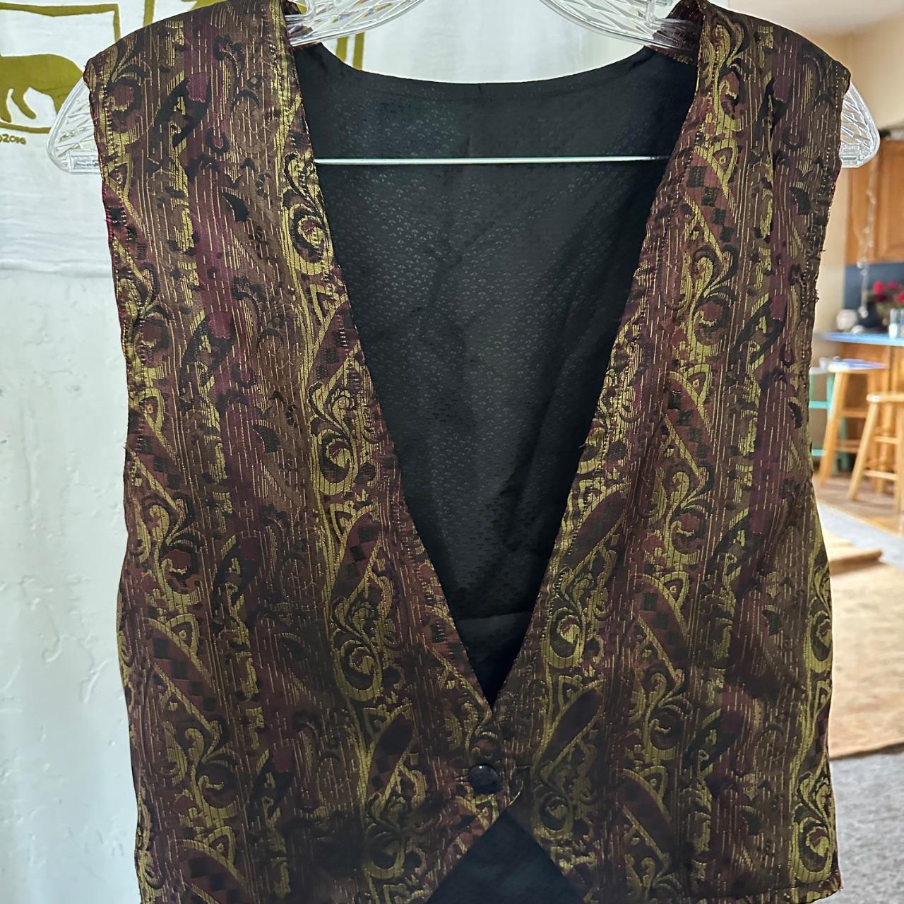 Source Unknown Men's Tank top - Multi/Brown - M –… - image 2