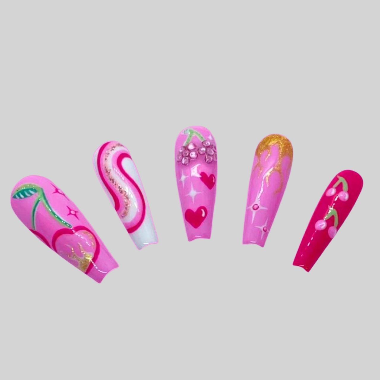 SUPPER BEAUTY Nail Art Kit for Girls with Artificial Nails Set of 3 Pcs  Assorted Packs with 12 Pcs Extra Colored Nails pack of 1 - Price in India,  Buy SUPPER BEAUTY