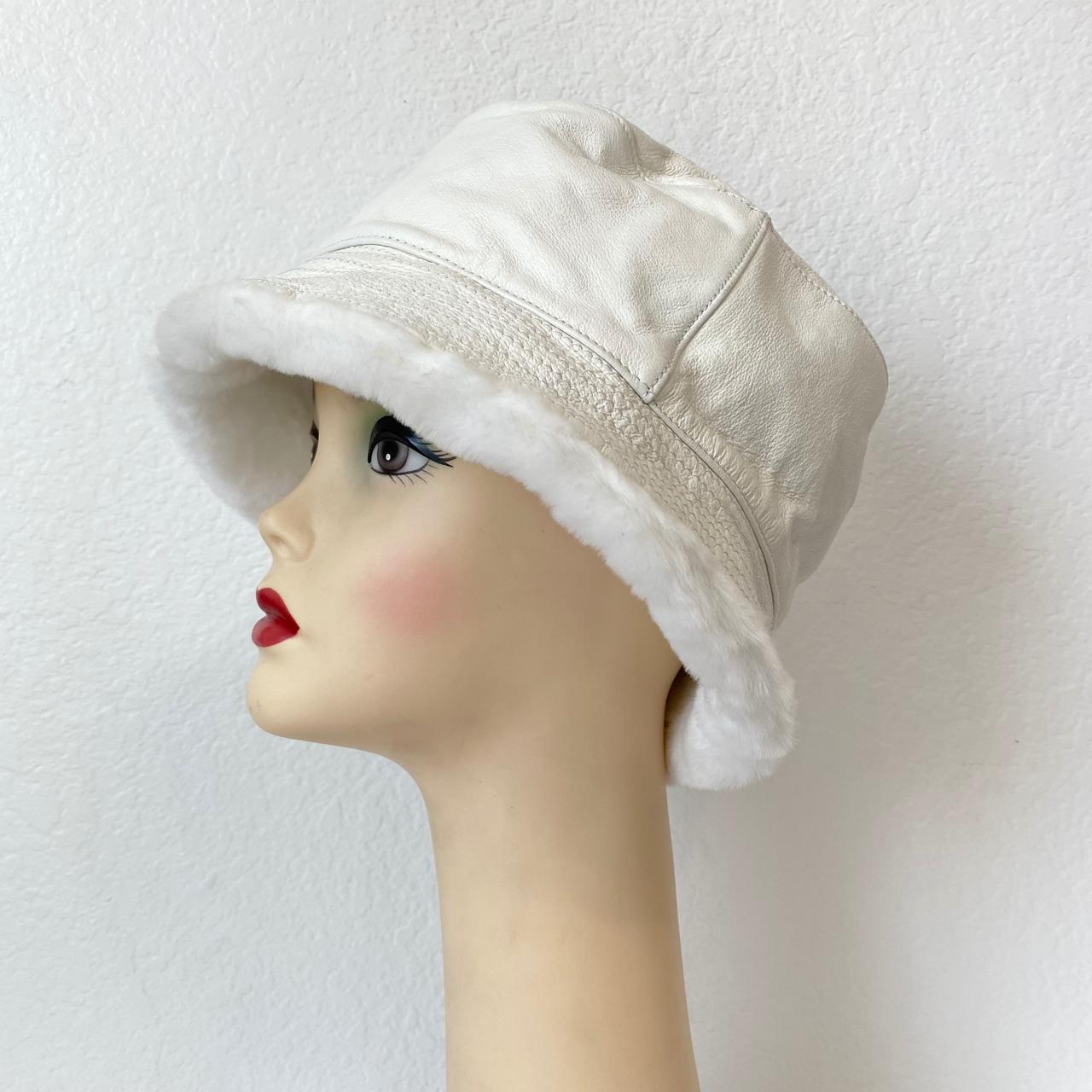 Scala Women's White Hat | Depop