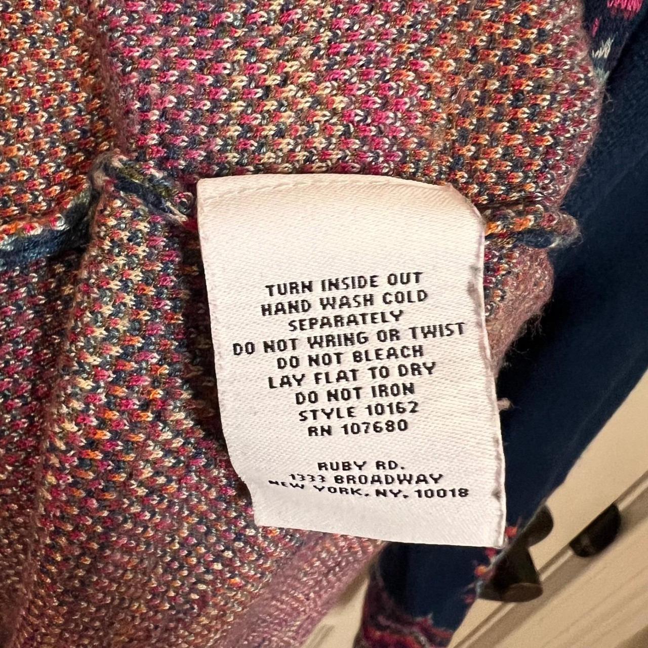 Ruby Rd. Women's Cardigan - Blue/Multi - M – Ruby… - image 3