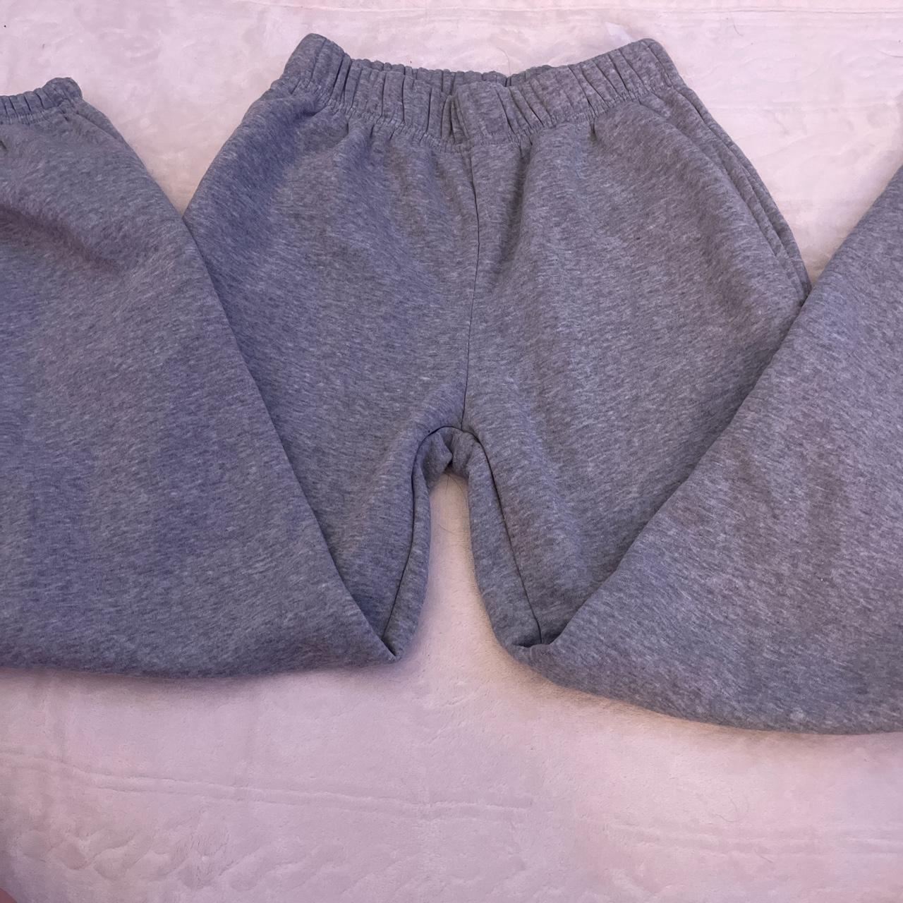Super soft gray sweatpants they look just like the... - Depop