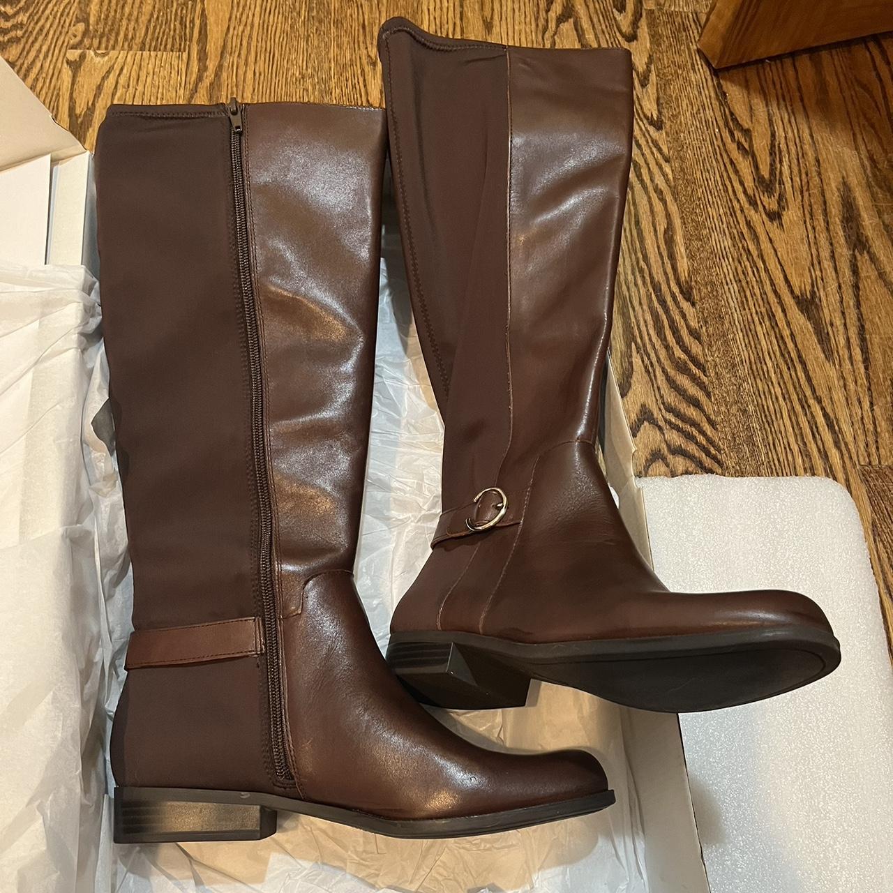 Nine West brown boots womens size 9 new never worn