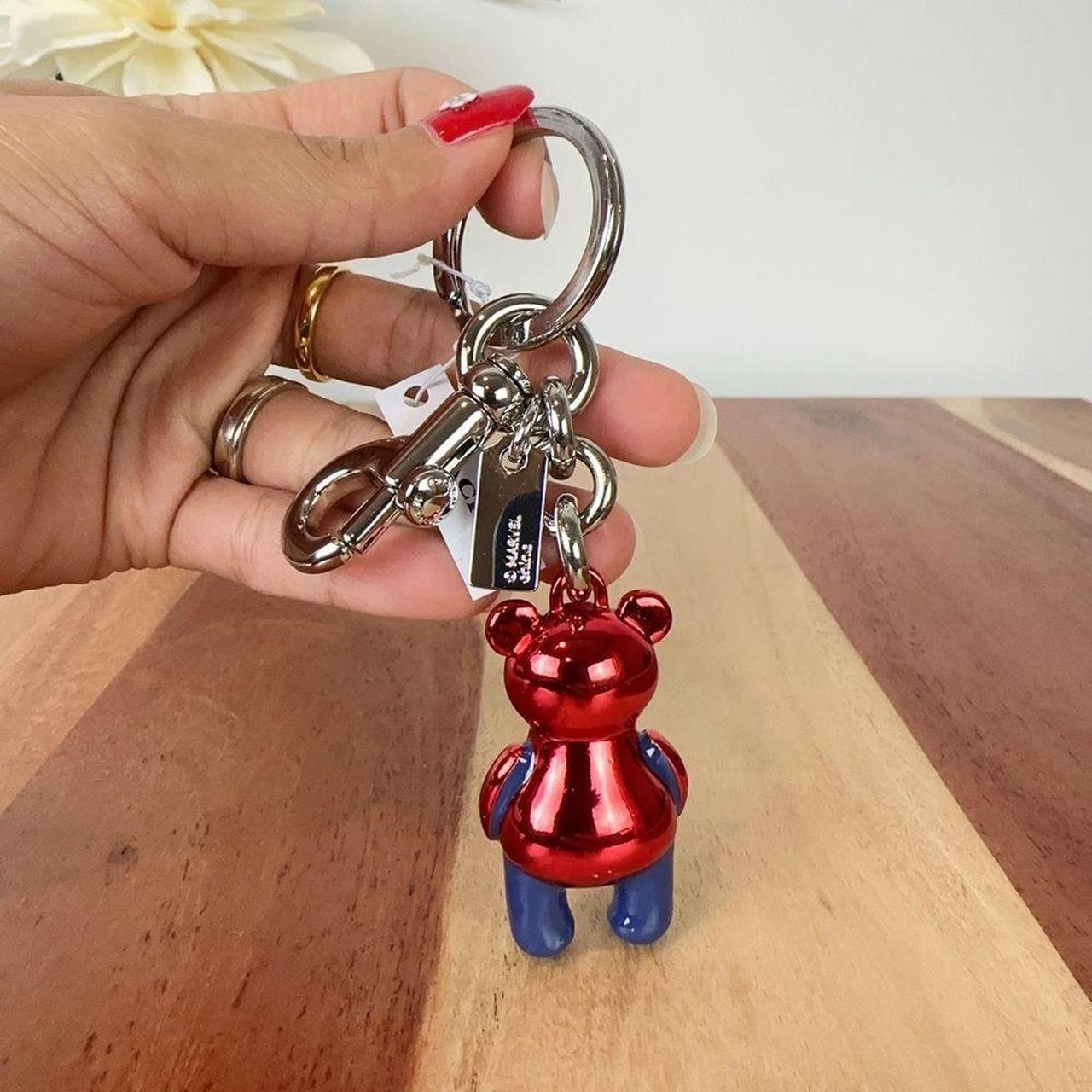 Coach spider man hot keychain