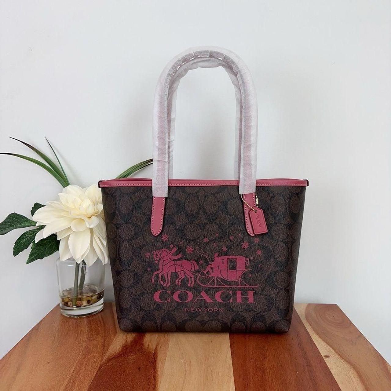 Coach mini hot sale city tote