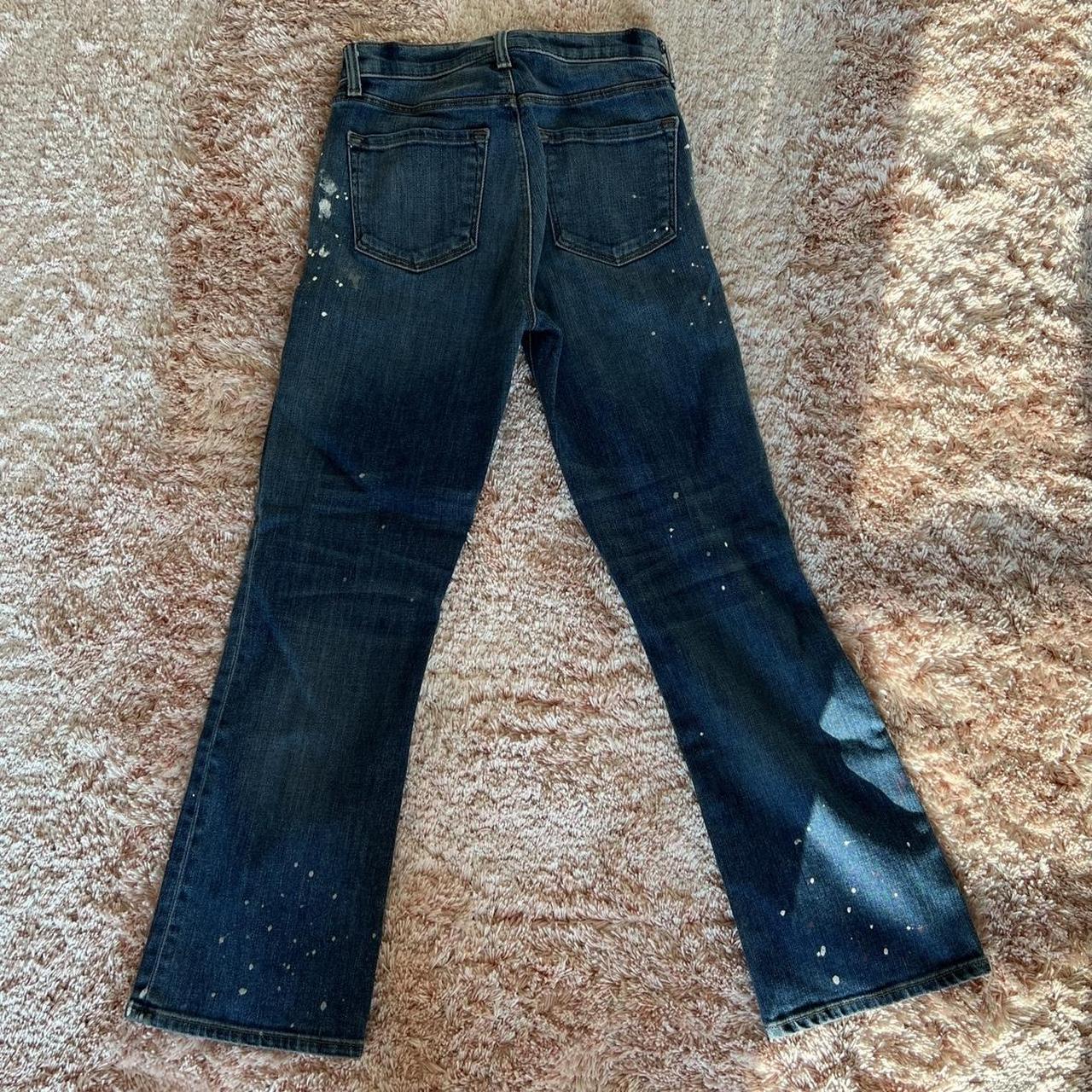 J BRAND PAINTED JEANS. , Low to mid rise, size 26.