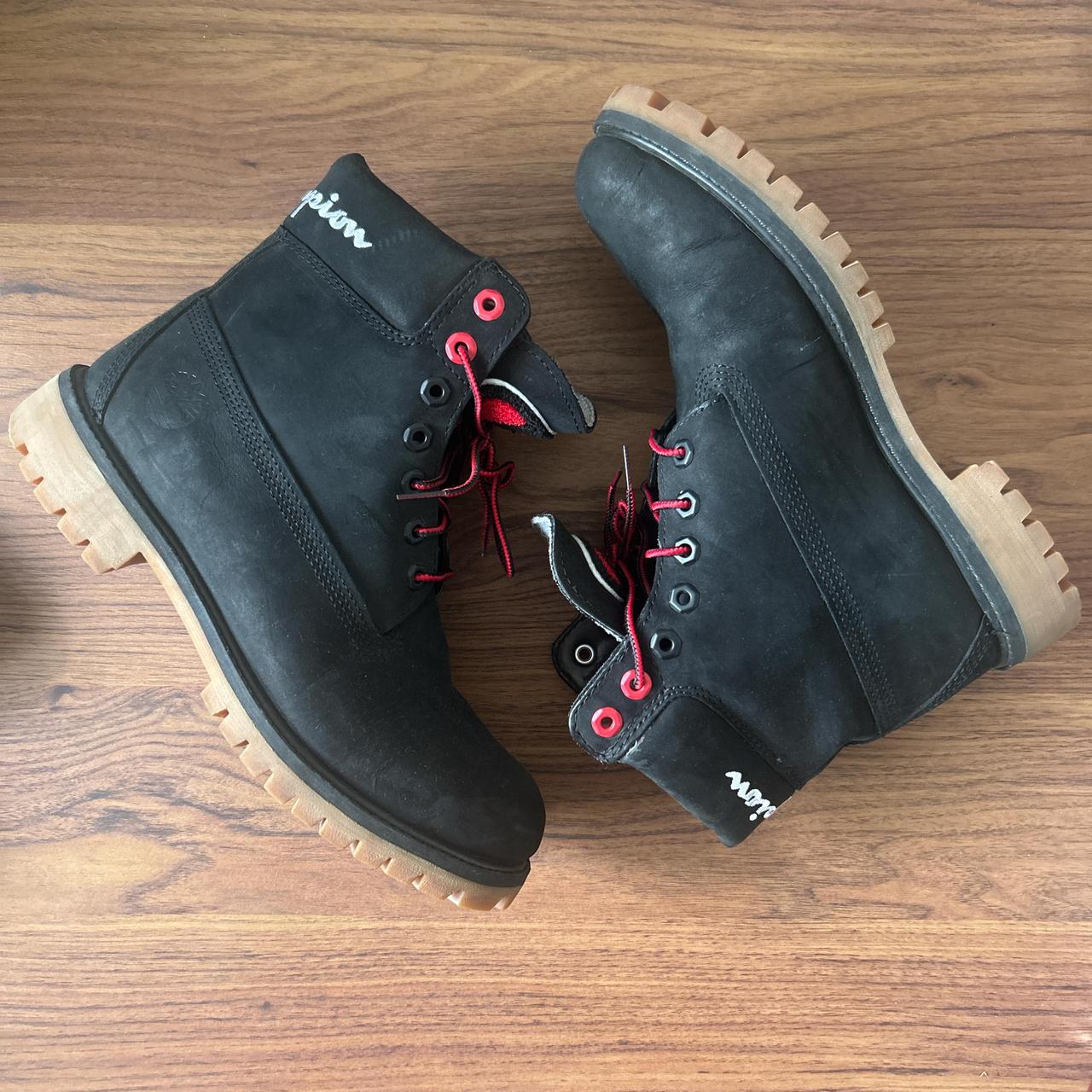 Champion Timberland boots. Worn a handful of times Depop