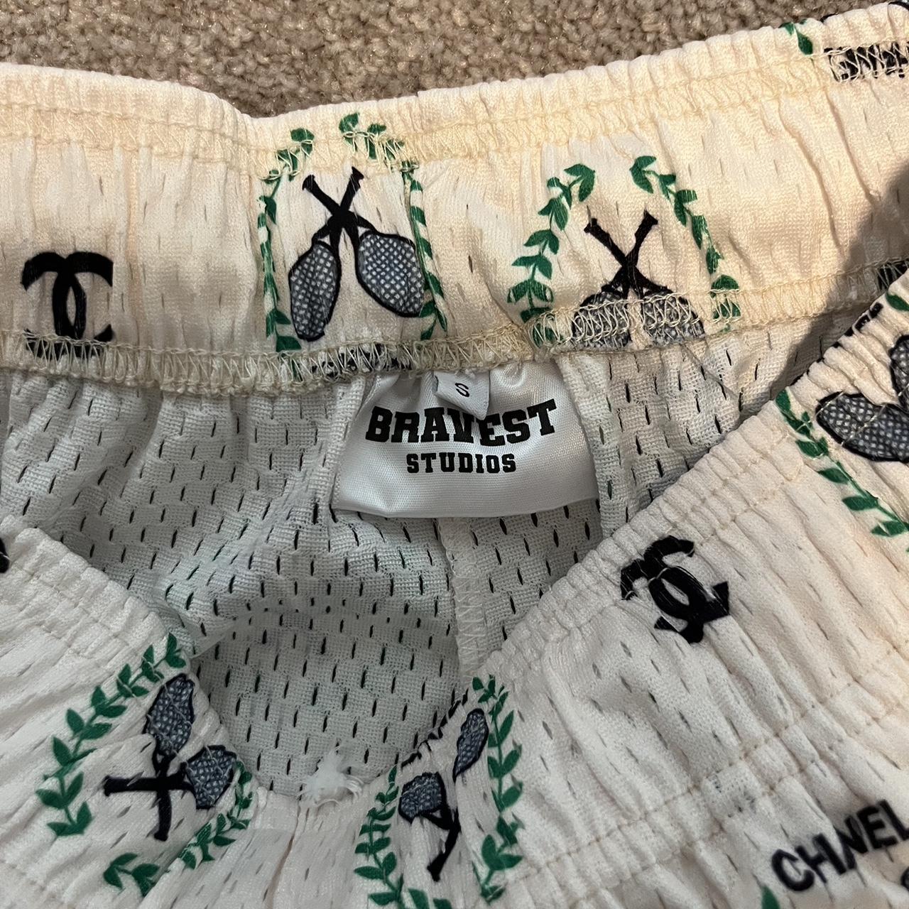 RARE Garments - @bravest.studios mesh Chanel Tennis shorts