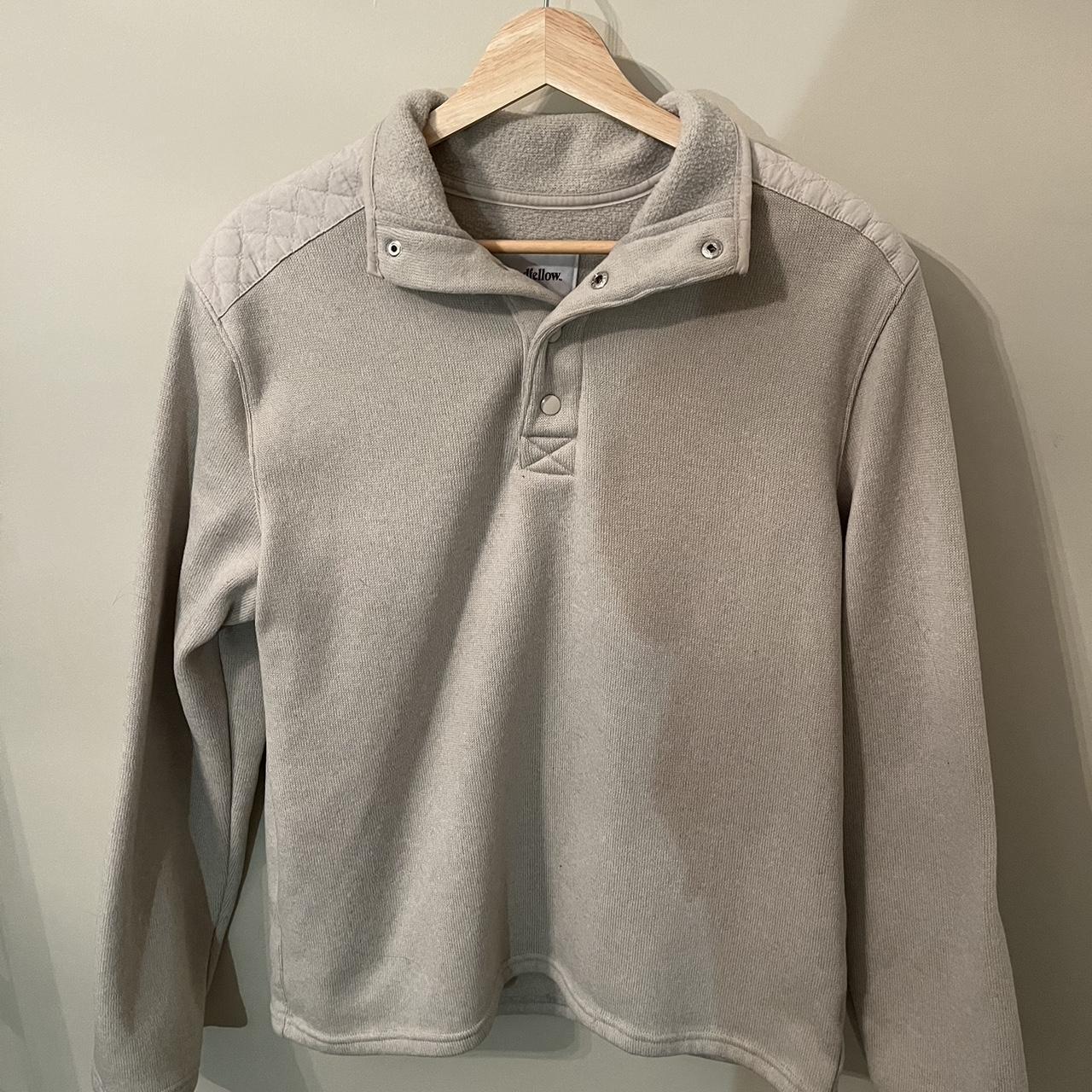 Goodfellow & Co Sweater - half button-up - men’s size M - Depop