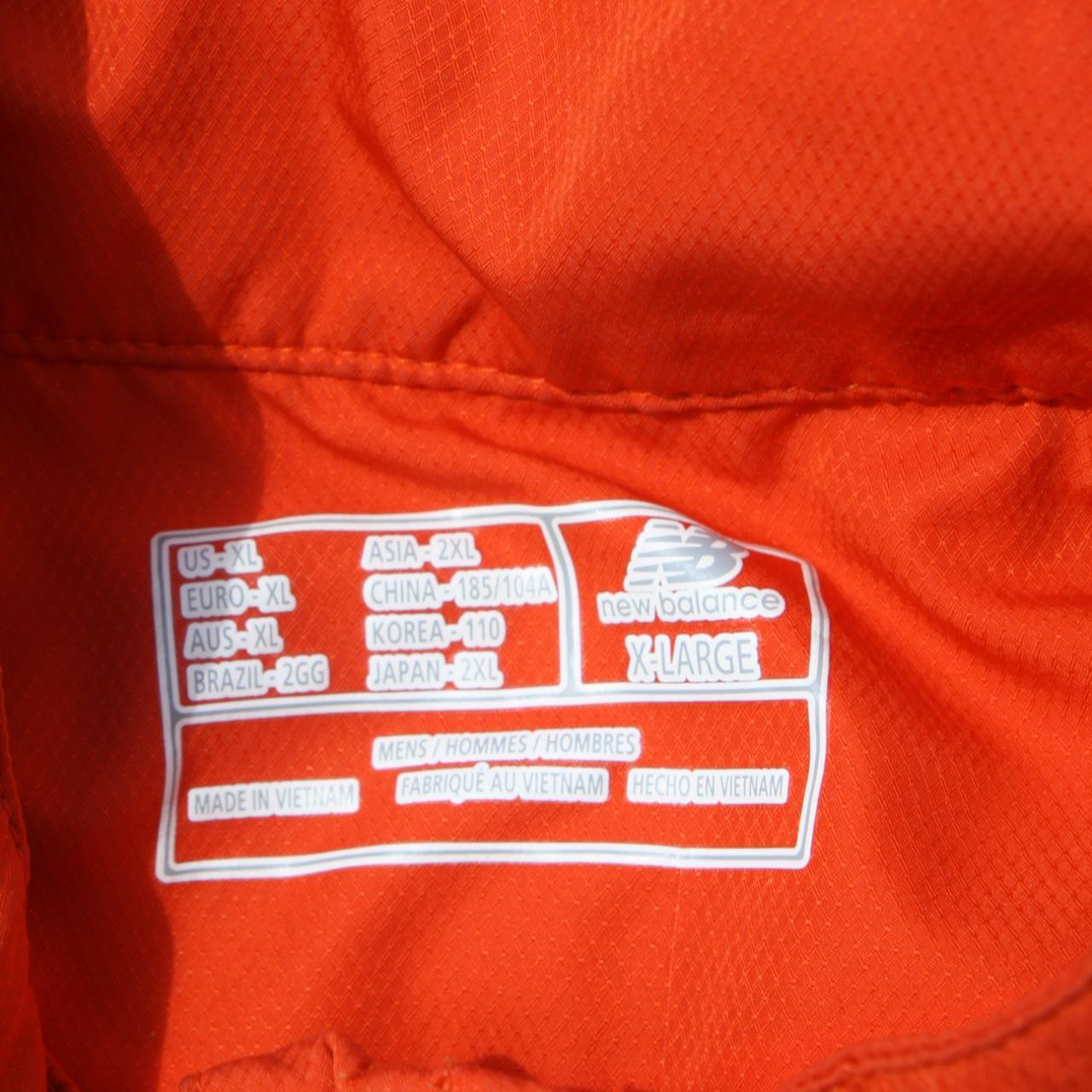 Orange Wind Breaker - New Balance Excellent... - Depop