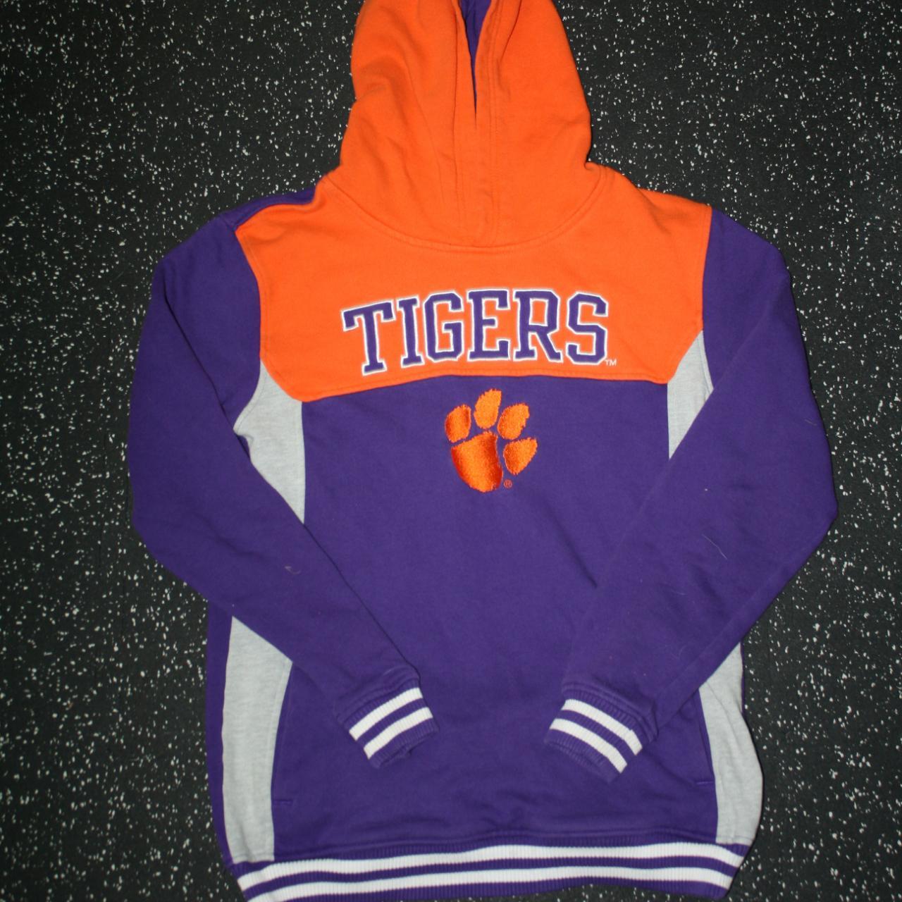 Vintage Unisex Clemson Tigers Sweatshirt Retro XL/... Depop