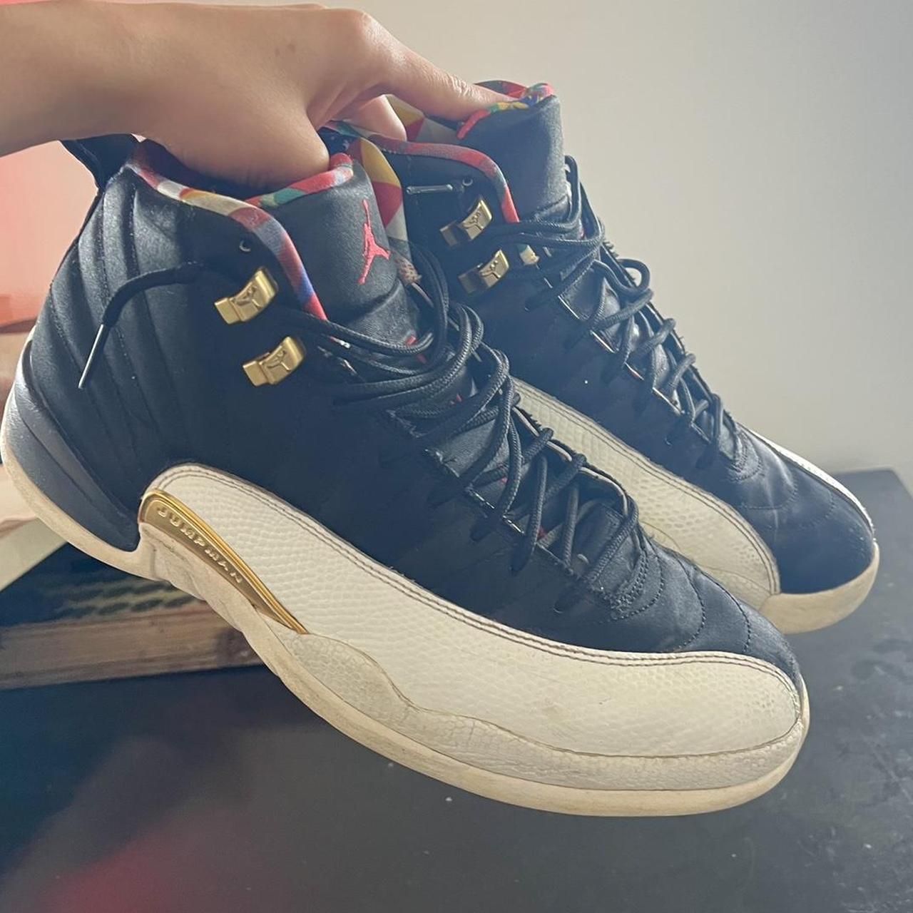 Jordan 12 chinese new year blue best sale