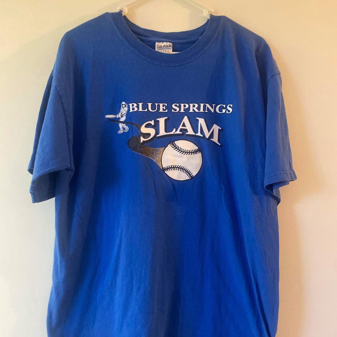 Gildan blue springs slam T-Shirt size Large 🗣 100$... - Depop