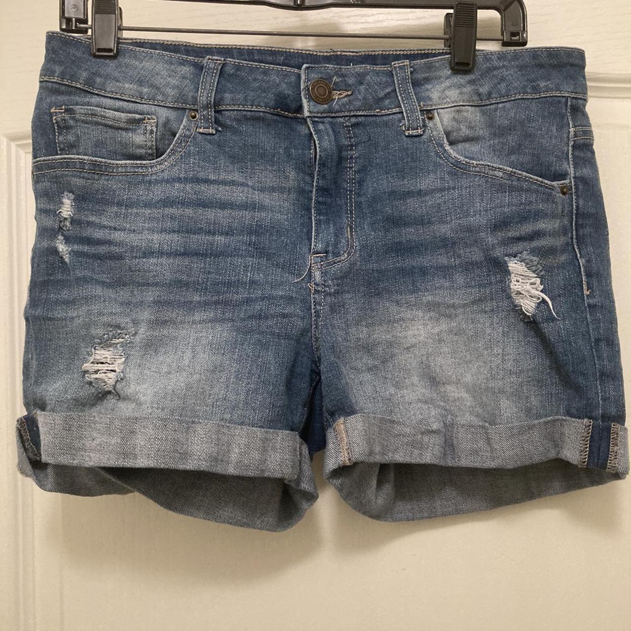 Time and tru store blue jean shorts