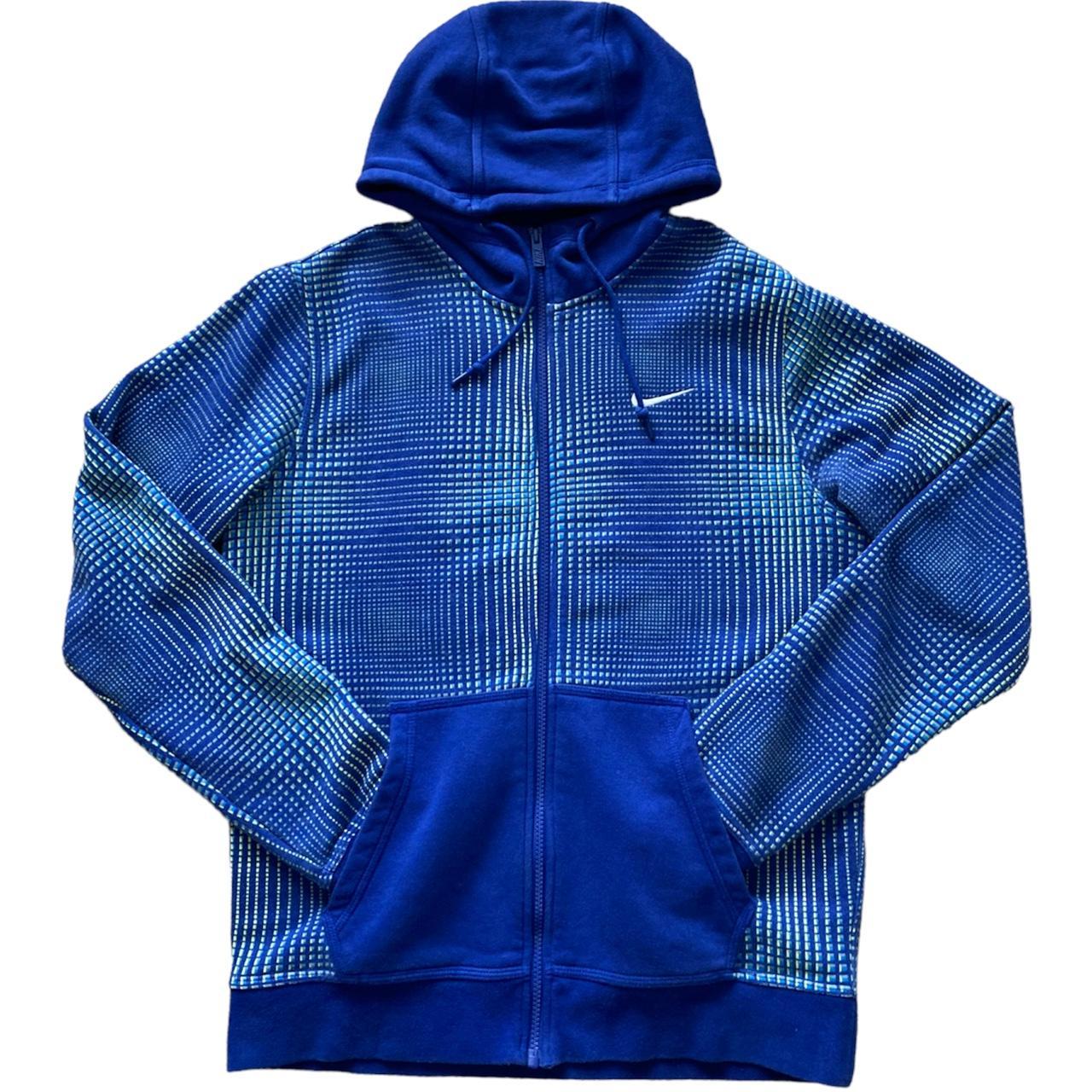 VINTAGE 00s Y2K NIKE FLEECE TECH ZIP UP...