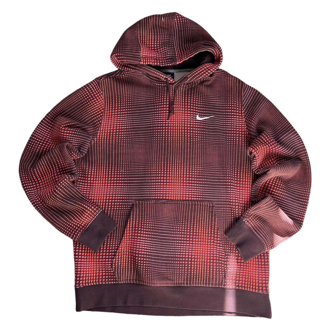 Checkered nike clearance hoodie