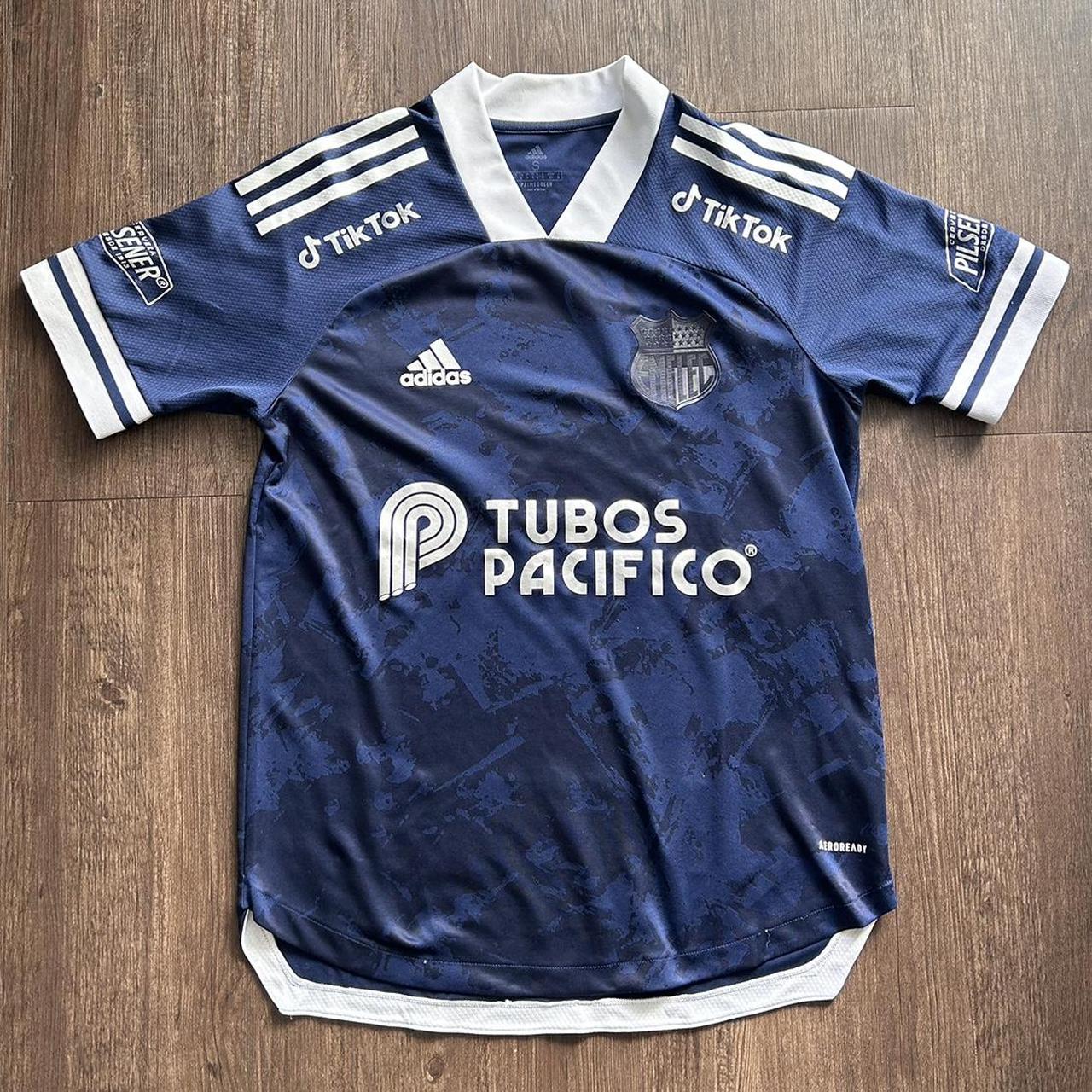 ADIDAS C.S EMELEC 2020/2021 SOCCER JERSEY/KIT In... - Depop