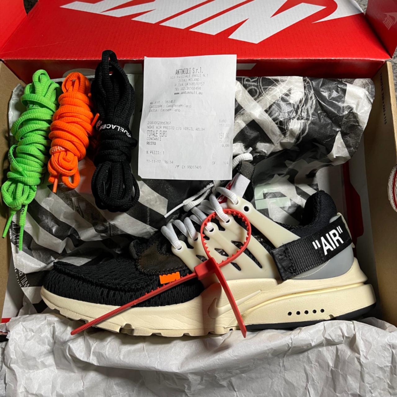 nike off white presto og