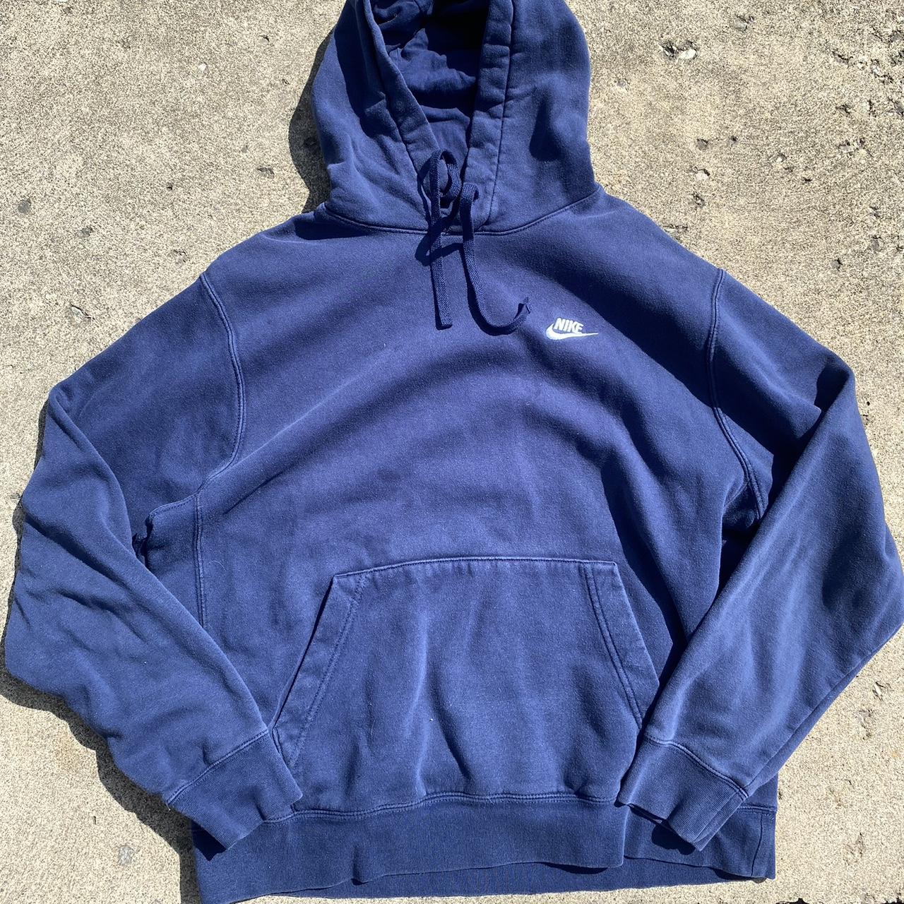 mens navy blue nike sweatshirt