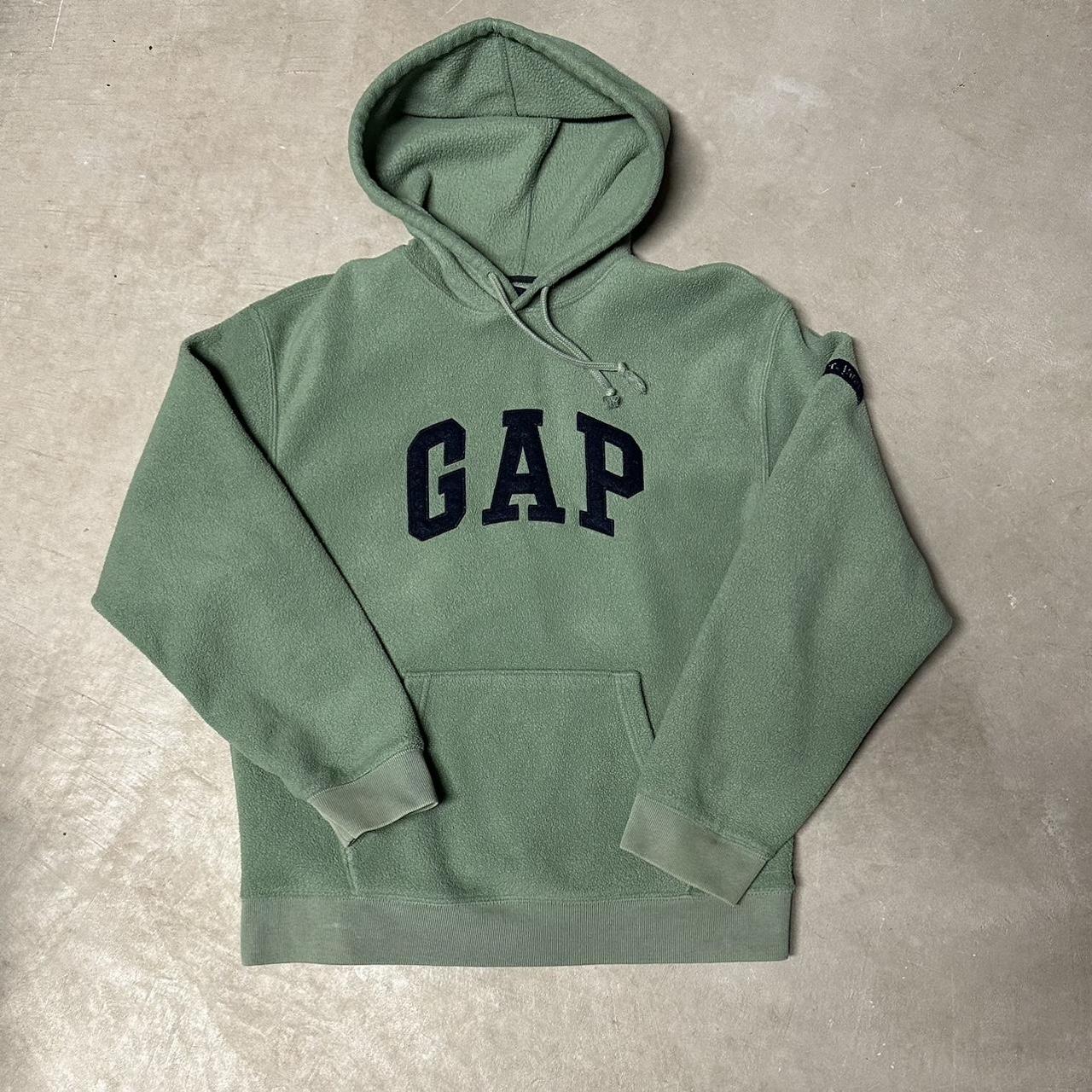 Gap Men's Green Hoodie | Depop