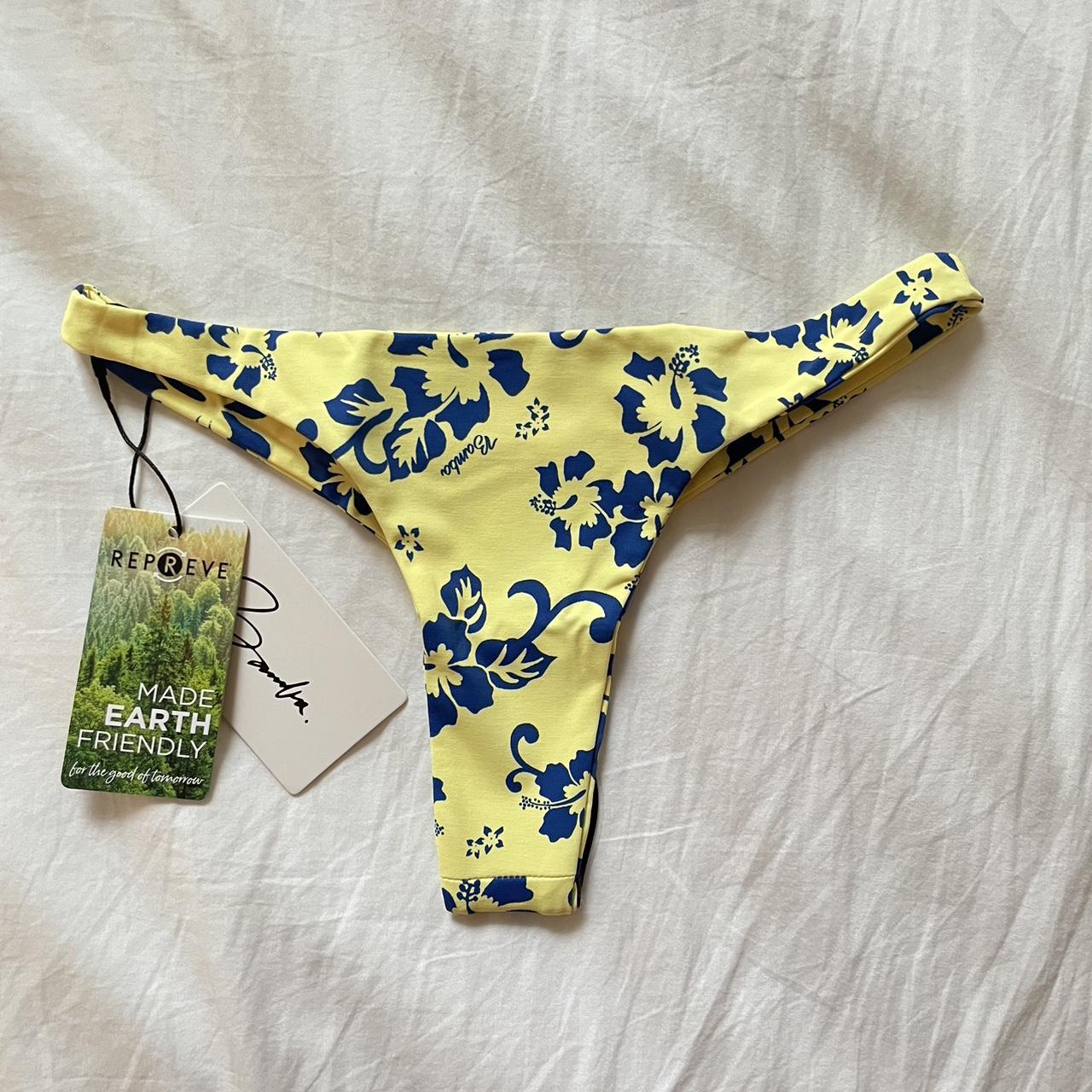 BAMBA SWIM HAWAIIAN PRINT BIKINI BOTTOMS Brand... - Depop