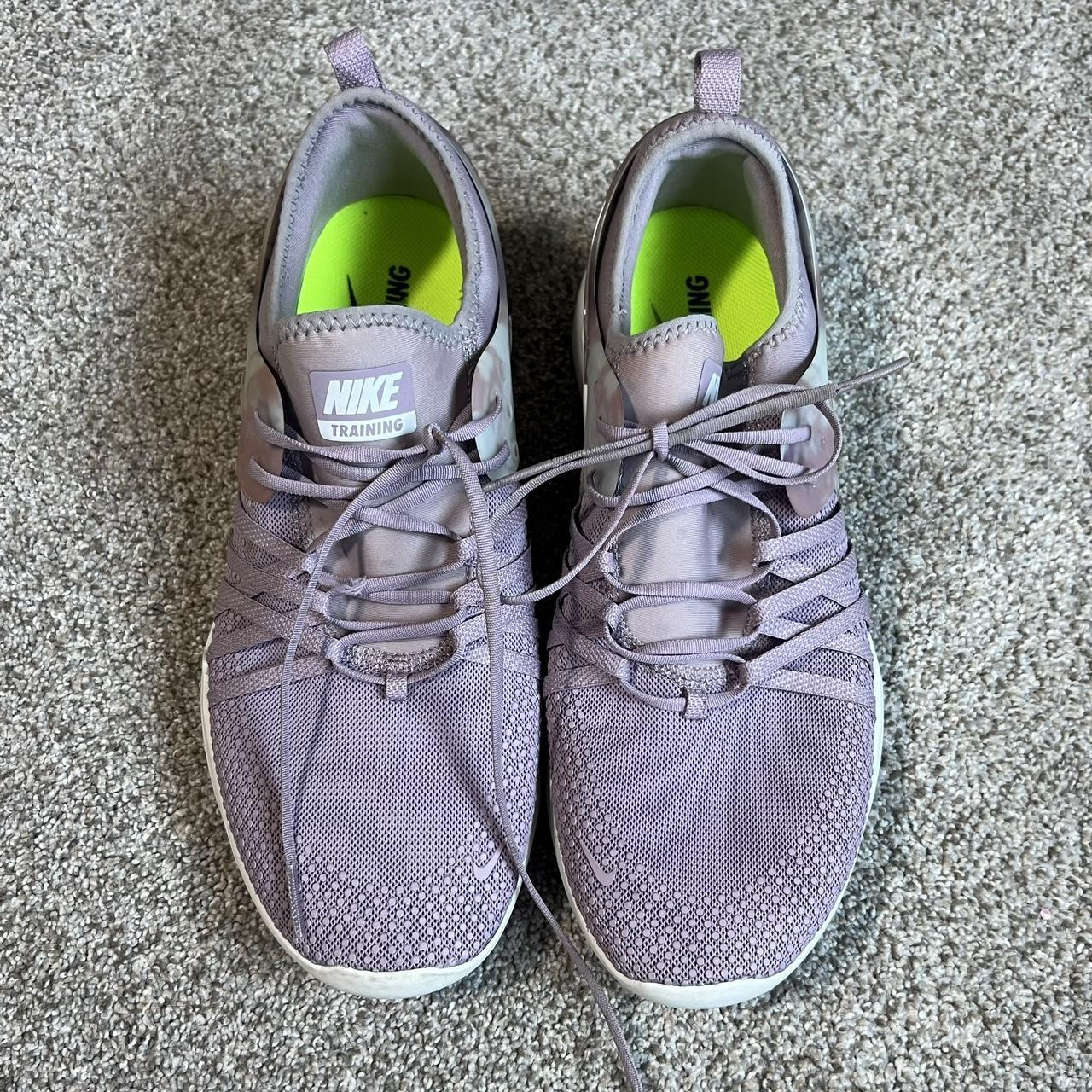 Nike Free Run TR 7 Plum Frog Running Shoes Womens 10