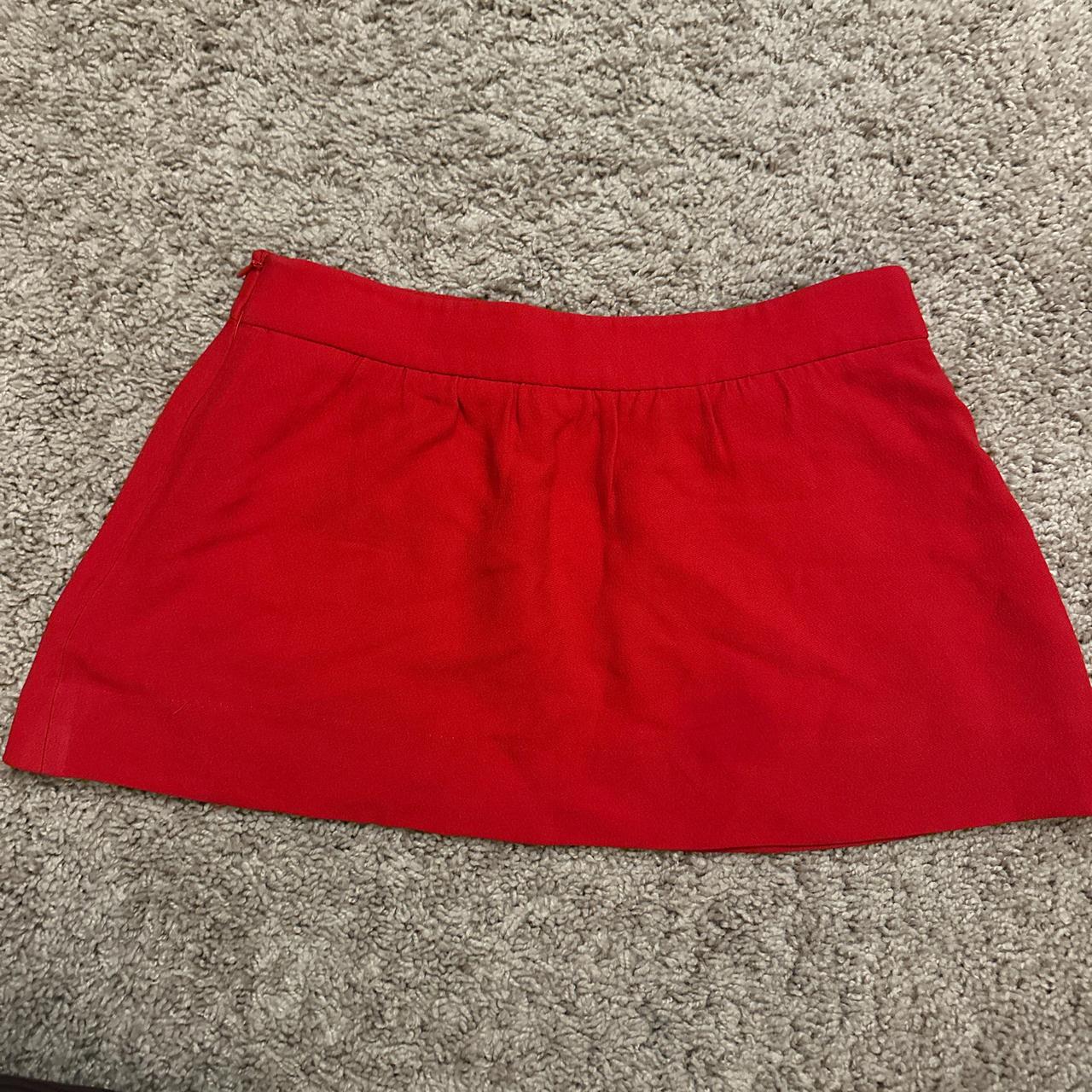 Miu Miu Women's Skirt - Red - S – Miu Miu red min… - image 2