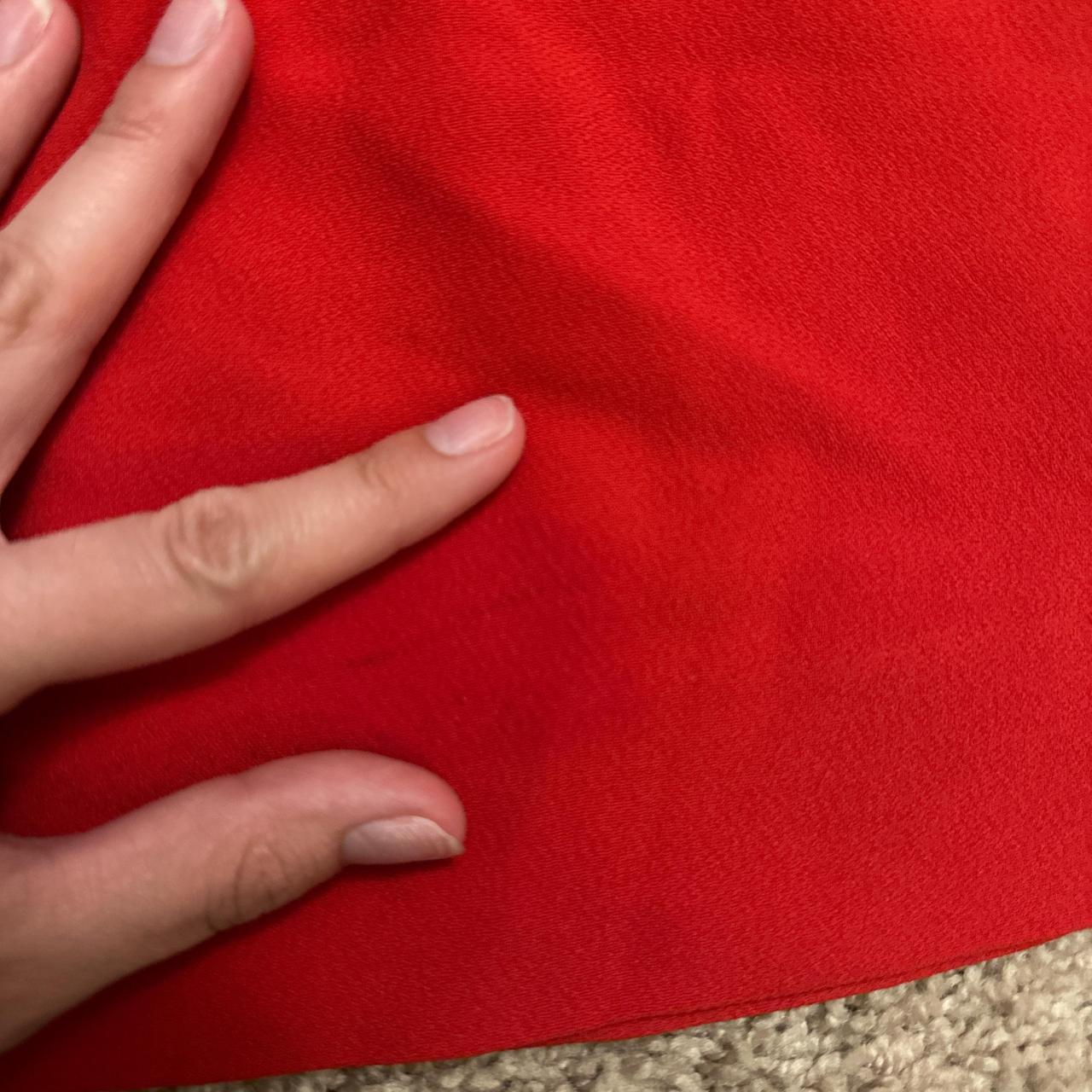 Miu Miu Women's Skirt - Red - S – Miu Miu red min… - image 3