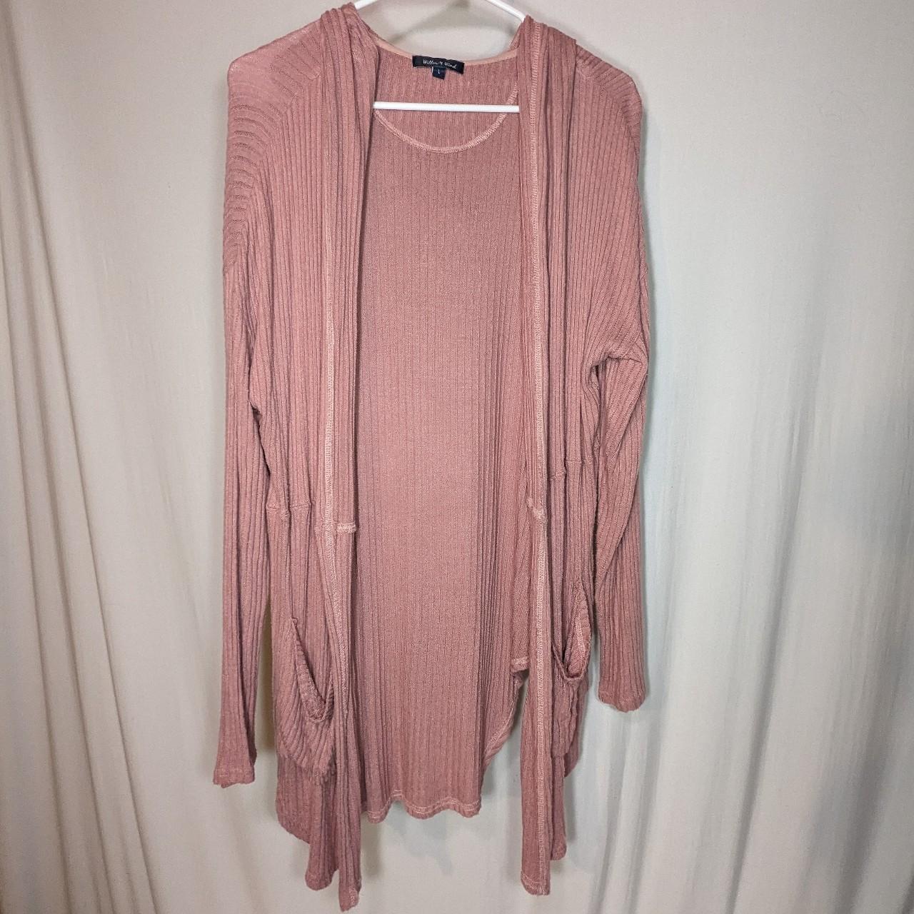 Mauve hotsell pink cardigan