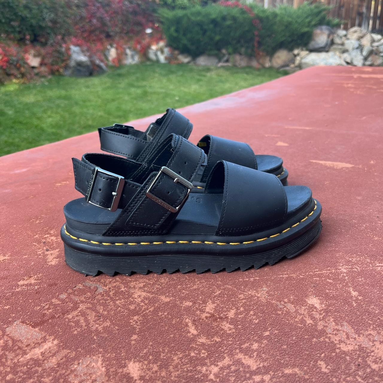 martens platform sandals