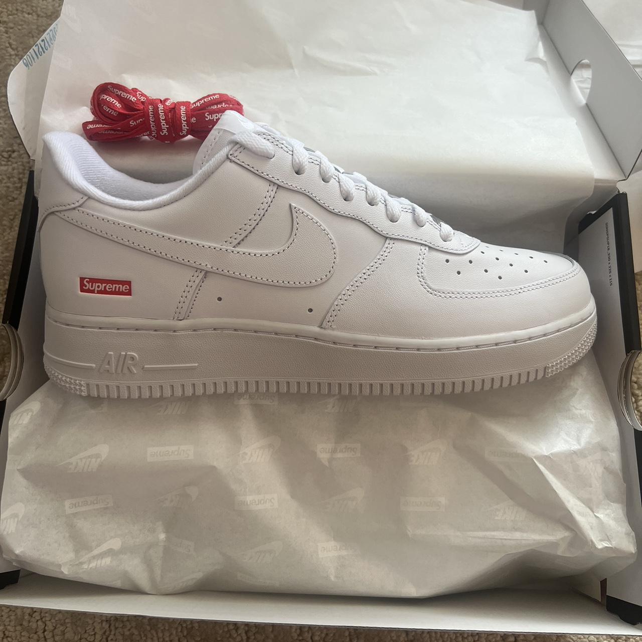 Nike Air Force 1 Supreme Size 10.5 Brand new with... - Depop